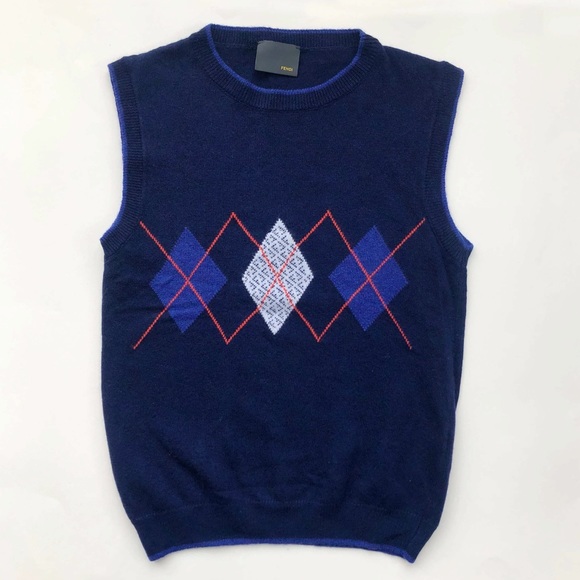 Vintage Fendi Sweater Vest - Picture 1 of 7